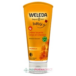 Weleda Baby - Calendula - Crème Lavante Corps & Cheveux - BIO 200ml