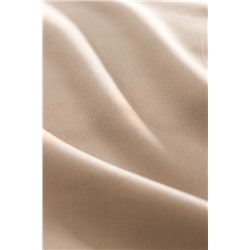 Ciel King Size %100 Pamuk Lastiksiz Saten Çarşaf - Bej