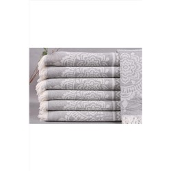 Kayra Export, Peştemal Gri Banyo Peştemali 90x185 Cm Pamuk Peştemal Fitness Peştemal Hamam Peştemal