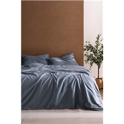 Songe King Size %100 Pamuk Chambre Nevresim Takımı - Koyu Mavi