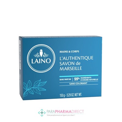 Laino Authentique Savon de Marseille Naturel 150g
