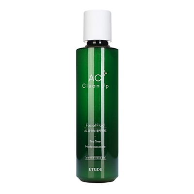 ETUDE HOUSE AC Clean Up Fluid Флюид для проблемной кожи с экстрактом чайного дерева и мадекассоидом 180мл