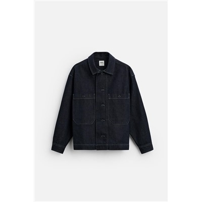 SOBRECAMISA DENIM BOLSILLOS