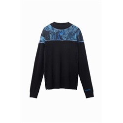Jersey viscosa cuello perkins