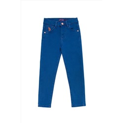 Kız Çocuk Açık Mavi Jean Pantolon