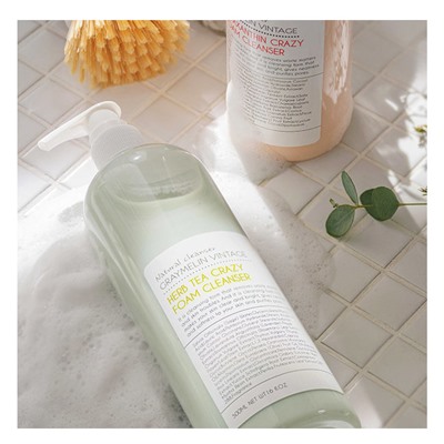 Crazy Foam Cleanser (Charcoal), Пенка для умывания (уголь)