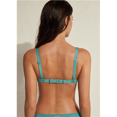 Push-up-Bikinioberteil mit Wattierung Indonesia Eco