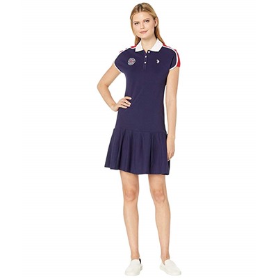 U.S. POLO ASSN. Patch Tennis Dress