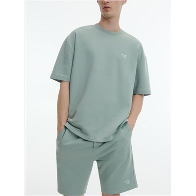 Baumwollshorts Aus Sweatstoff