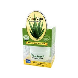 Ночная несмываемая маска с алое вера Aloe Vera Overnight от Yoko 50 мл / Yoko Aloe Vera Overnight Mask Yoko Baby Face 50 ml