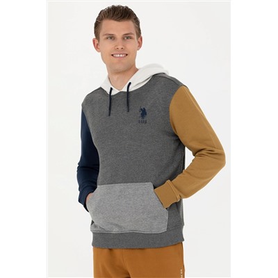Erkek Antrasit Melanj Sweatshirt