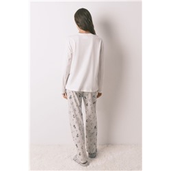 Pijama largo 100% algodón Snoopy
