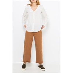 Blusa Blanco y dorado