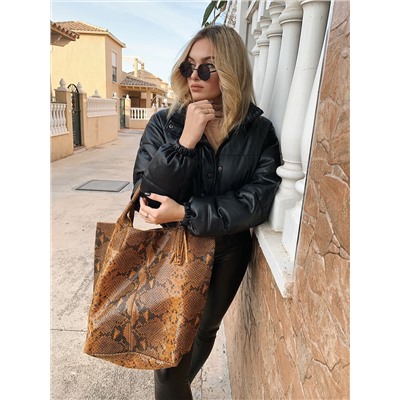 PELLE - Shopper PITON CUERO АКЦИЯ