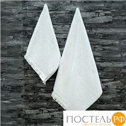 Полотенце Arya жаккардовое 70x140 Merlin Белый, желтый