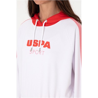 Kadın Beyaz Sweatshirt
