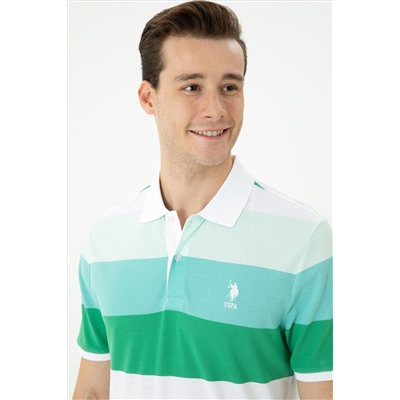 Erkek Yeşil Polo Yaka Tişört