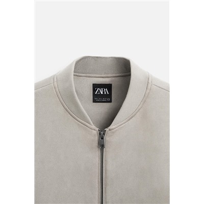 CAZADORA BOMBER EFECTO ANTE