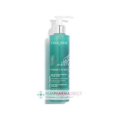 Onagrine Visibly Pure Gel Nettoyant Purifiant 200ml