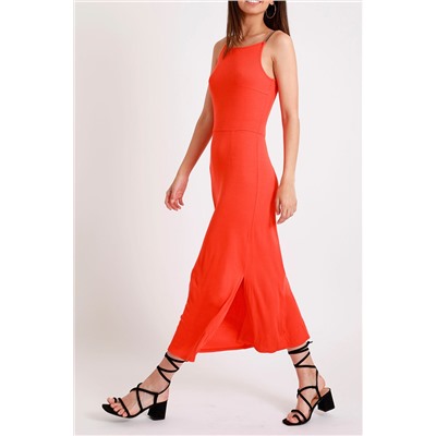 Vestido largo Naranja
