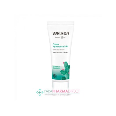 Weleda Figuier de Barbarie Crème Hydratante 24h Peaux Normales à Sèches 30ml