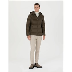 Haki Slim Fit Mont