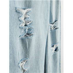 Jeans mit weitem Bein