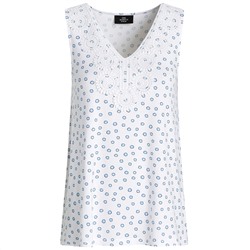 Damen Top mit Makramee-Spitze