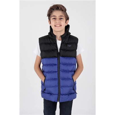 AHENGİM Kids Erkek Çocuk Yelek Erkek Çocuk Şişme Yelek Garnili Ak216364 1-2-10001096