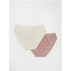 Nahtlose Slips, 2er-Pack