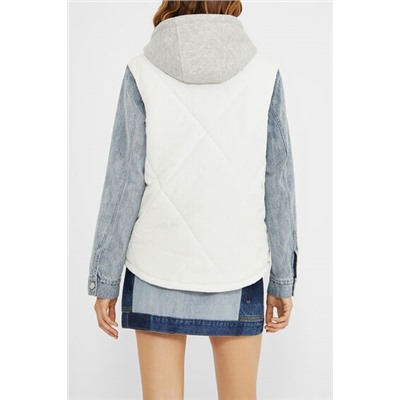 Chaqueta chaleco capucha