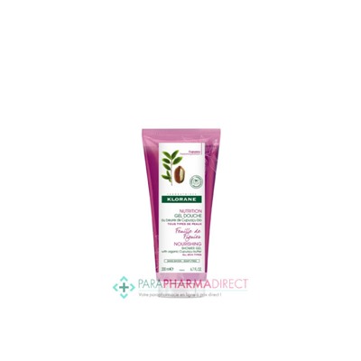 Klorane Cupuaçu Nutrition Gel Douche Feuille de Figuier 75ml FORMAT VOYAGE