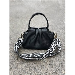 PELLE · LUX negro с ремнем для сумки