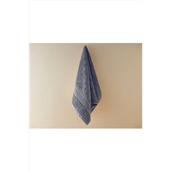 English HomePoffy Soft&Premium Pamuklu Yüz Havlusu 50x80 Cm Koyu Gri