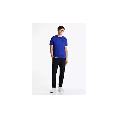 Embroidered Flag Crest T-Shirt