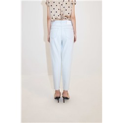 Vaquero mom fit de tiro alto Celeste