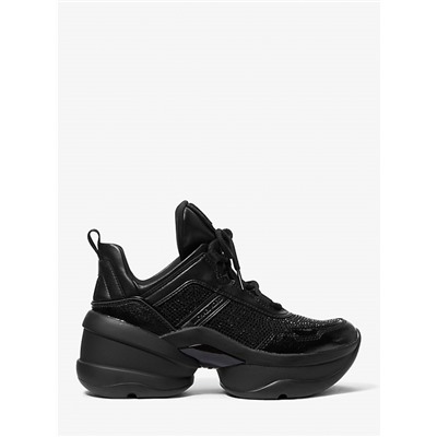 Olympia Crystal Embellished Trainer