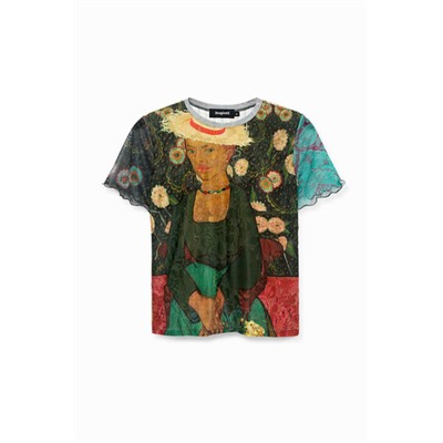 Camiseta texturas obra de arte
