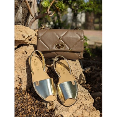 AB. Zapatos 3204 platino+Ab.Zapatos PELLE Valentina (820) Taupe АКЦИЯ