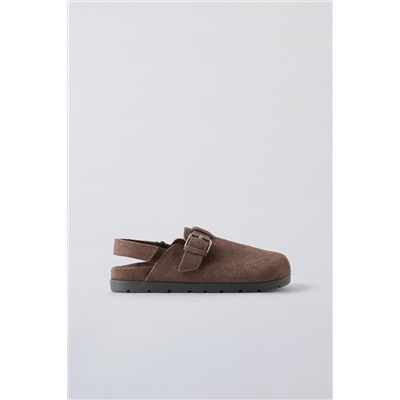 LEATHER CLOGS