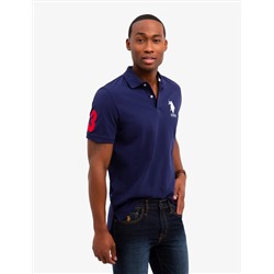 BIG LOGO SOLID POLO SHIRT