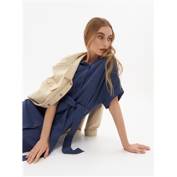 Платье с короткими рукавами PALEAS из 100% натурального льна