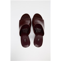 LEATHER WEDGES