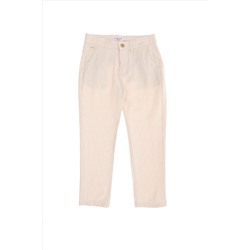 Erkek Çocuk Camel Kanvas Pantolon