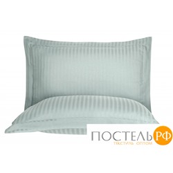 Постельное белье "Карвен" Stripe Satin семейное N 164-SS 013 mint/ментоловый