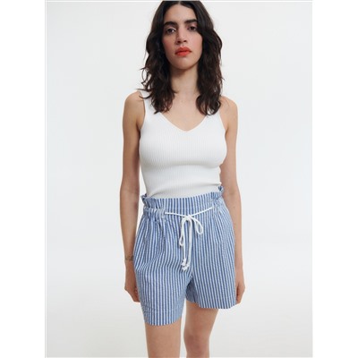 Gestreifte Shorts
