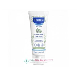 Mustela Peau Normale Hydra-Bébé Crème Visage 40ml