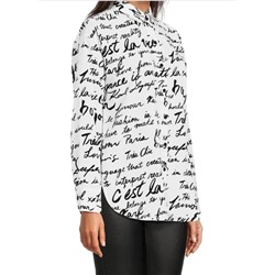 Karl Lagerfeld Paris Script Print Shirt