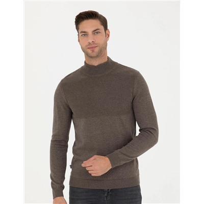 Vizon Melanj Slim Fit Kazak