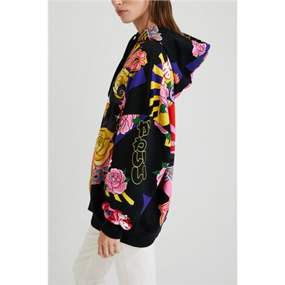 Sudadera oversize japonesa